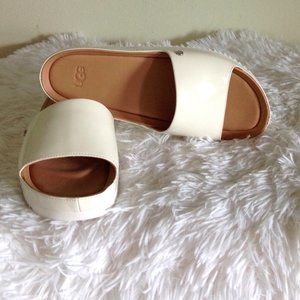 New UGG Jane Patent Platform Slides